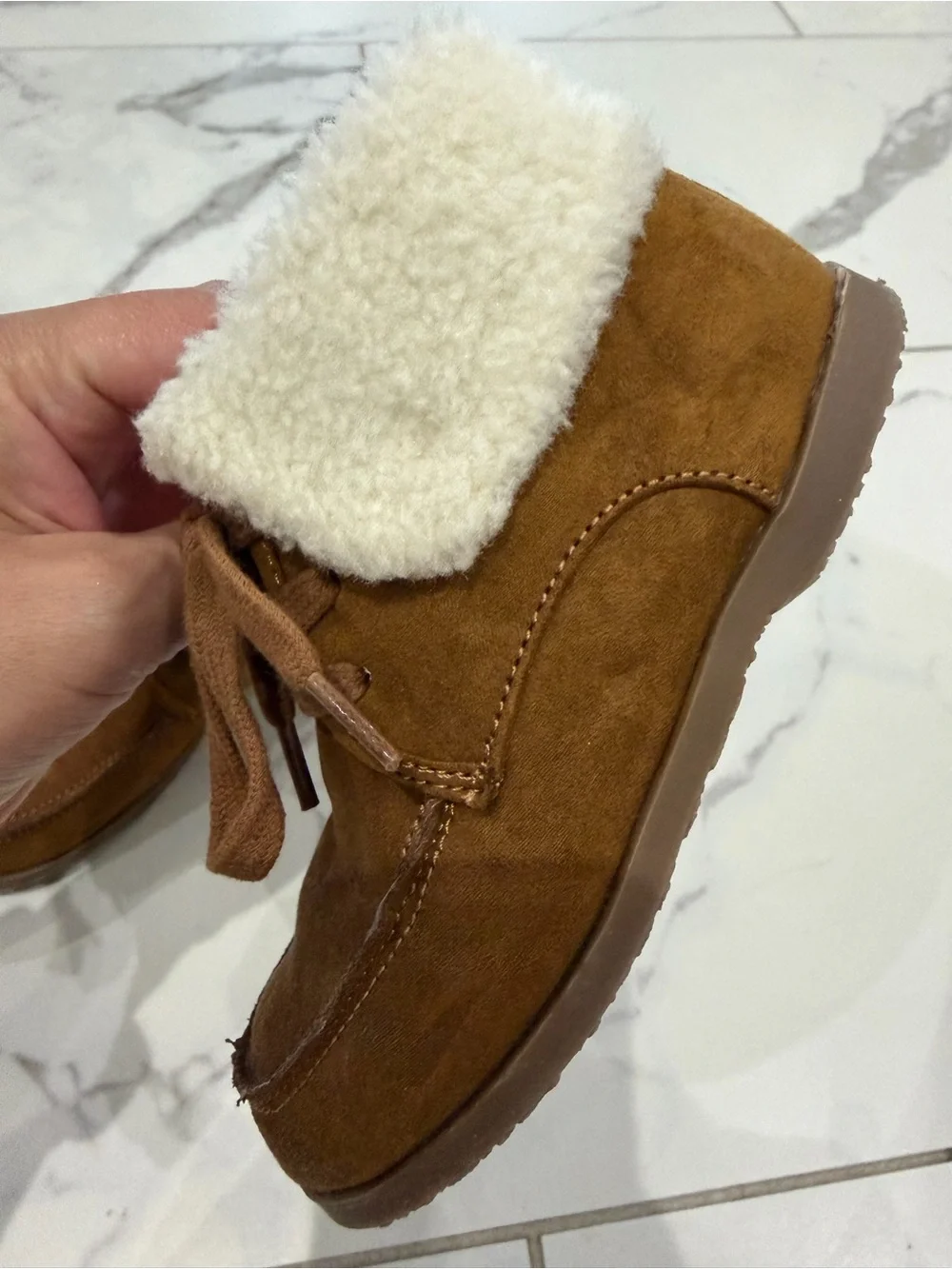 GAP cozy suede